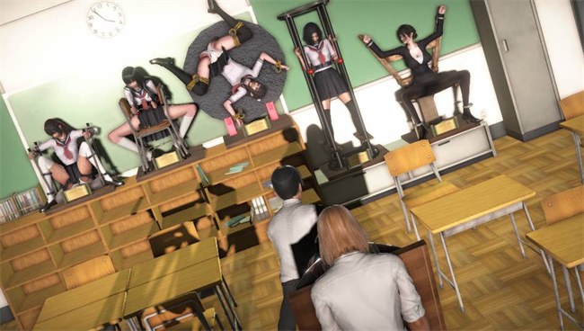 [3D]口工h漫画之绑架监禁02-放学后被绑架的学生和老师