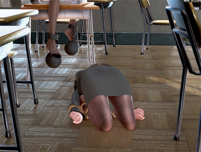 [3D]口工h漫画之绑架监禁02-放学后被绑架的学生和老师