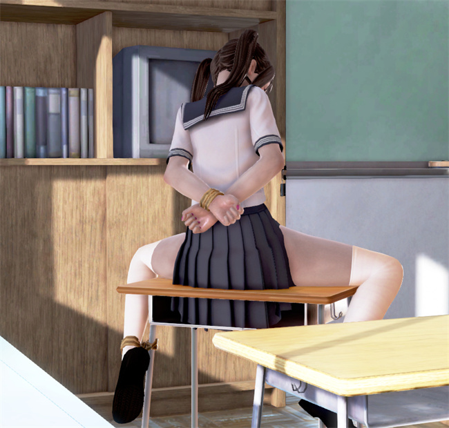 [3D]口工h漫画之绑架监禁02-放学后被绑架的学生和老师