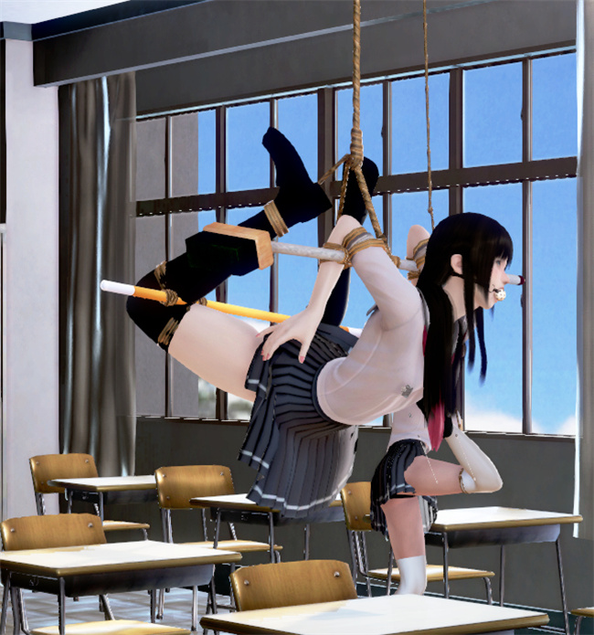 [3D]口工h漫画之绑架监禁02-放学后被绑架的学生和老师