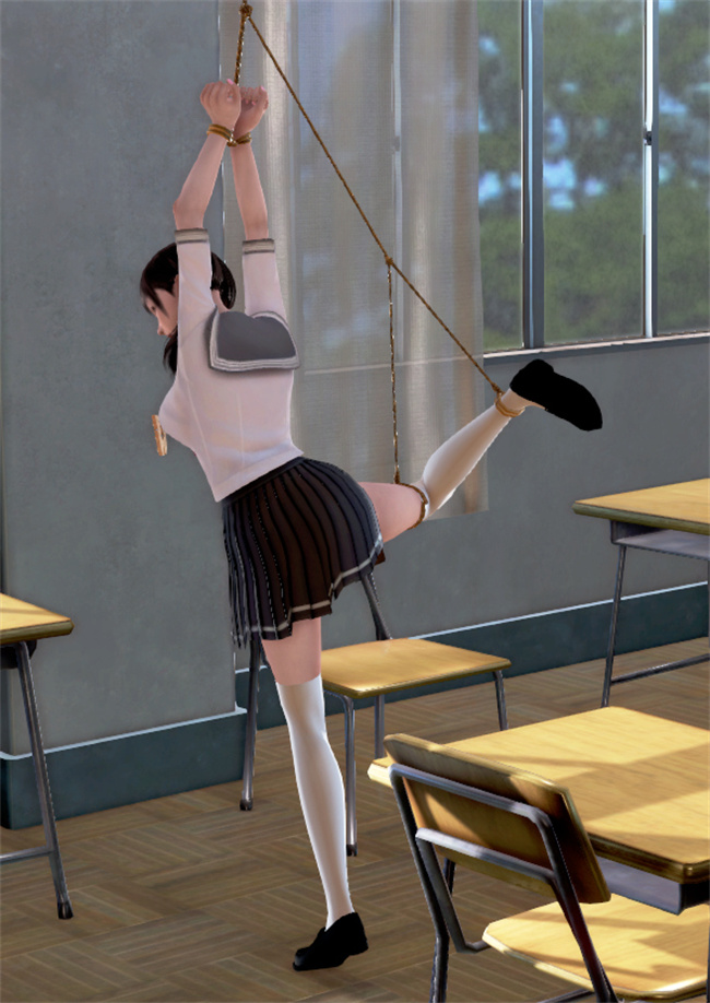 [3D]口工h漫画之绑架监禁02-放学后被绑架的学生和老师