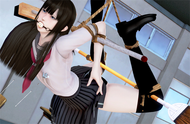 [3D]口工h漫画之绑架监禁02-放学后被绑架的学生和老师