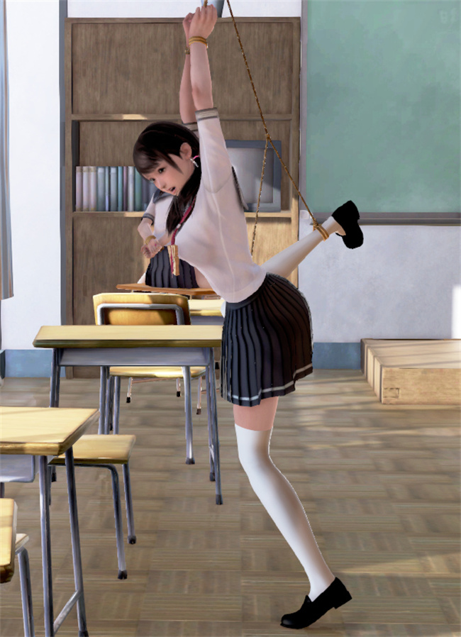 [3D]口工h漫画之绑架监禁02-放学后被绑架的学生和老师