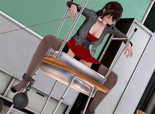 [3D]口工h漫画之绑架监禁02-放学后被绑架的学生和老师