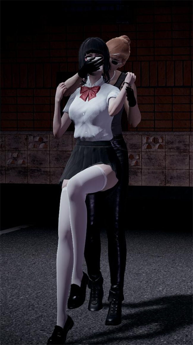 [3D]全彩色工口漫画之绑架监禁03-放学路的劫难