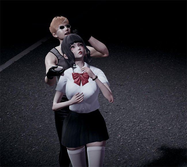 [3D]全彩色工口漫画之绑架监禁03-放学路的劫难