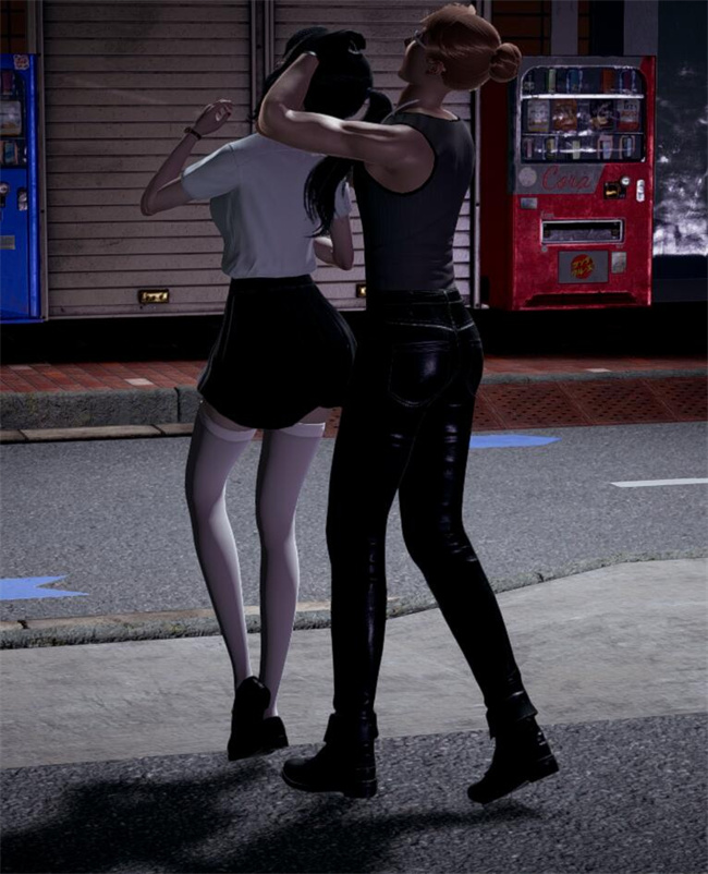 [3D]全彩色工口漫画之绑架监禁03-放学路的劫难