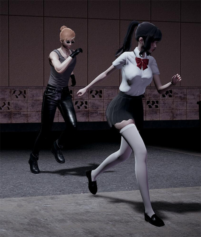 [3D]全彩色工口漫画之绑架监禁03-放学路的劫难