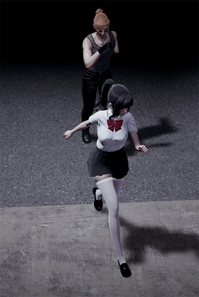 [3D]全彩色工口漫画之绑架监禁03-放学路的劫难