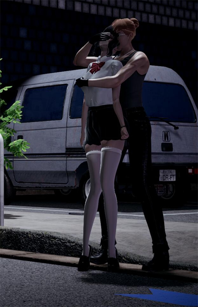 [3D]全彩色工口漫画之绑架监禁03-放学路的劫难