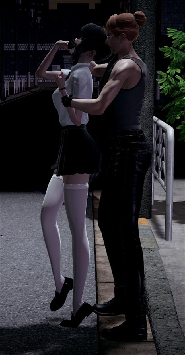 [3D]全彩色工口漫画之绑架监禁03-放学路的劫难