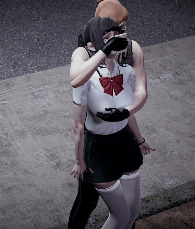 [3D]全彩色工口漫画之绑架监禁03-放学路的劫难