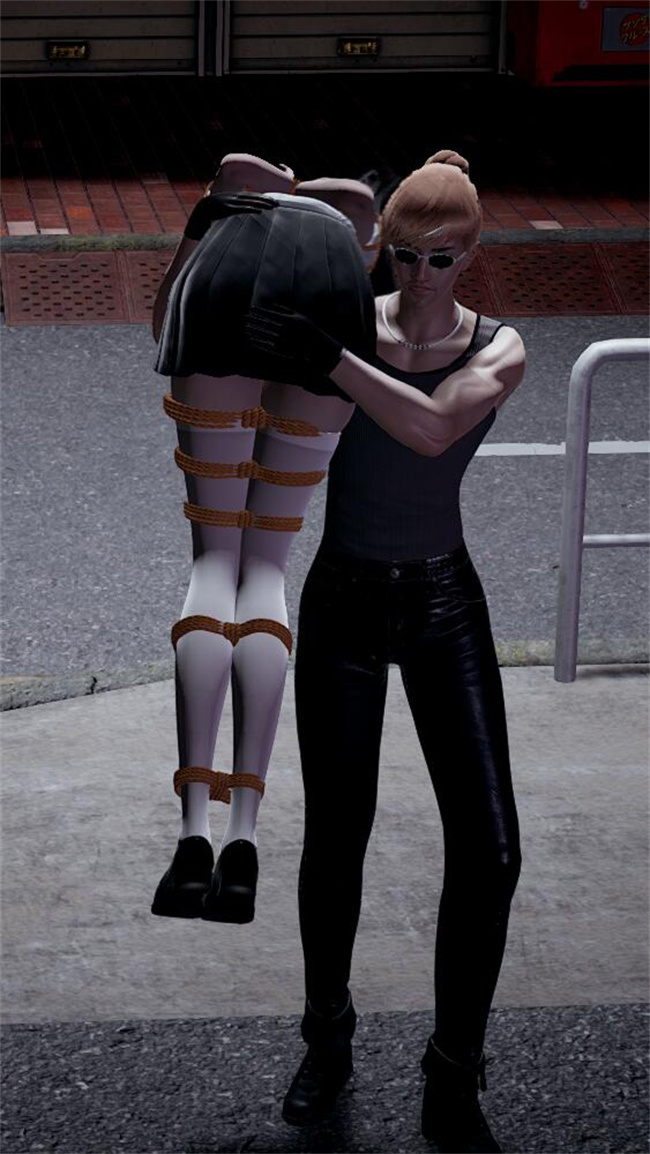 [3D]全彩色工口漫画之绑架监禁03-放学路的劫难