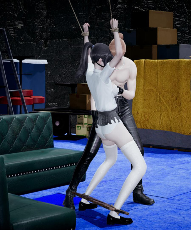 [3D]全彩色工口漫画之绑架监禁03-放学路的劫难