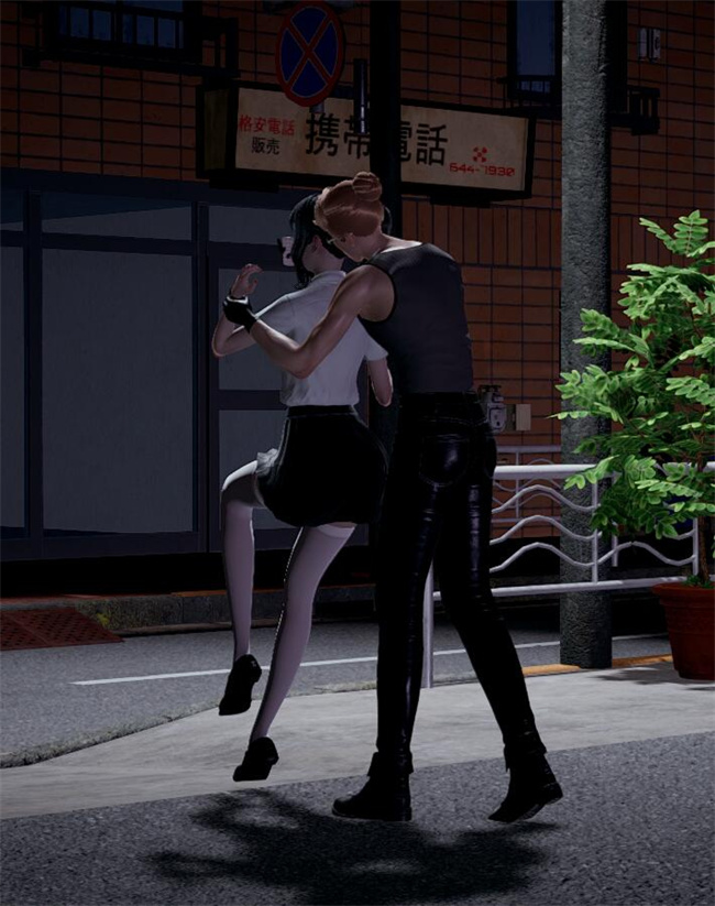 [3D]全彩色工口漫画之绑架监禁03-放学路的劫难