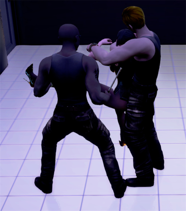 [3D]全彩少女漫画大全之绑架监禁05-绑架旗袍姐妹