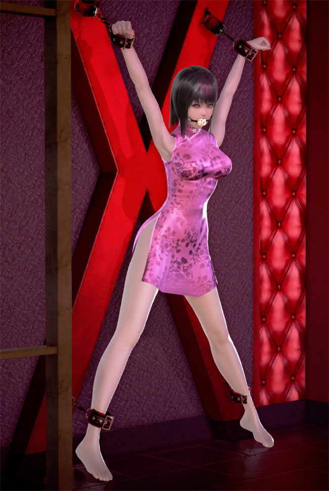 [3D]全彩少女漫画大全之绑架监禁05-绑架旗袍姐妹