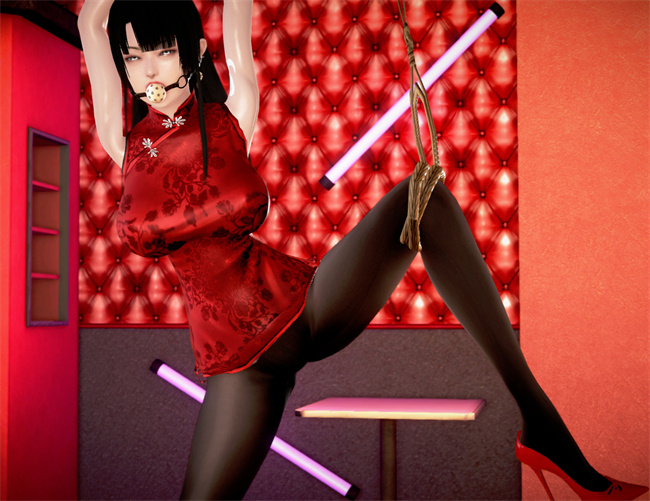 [3D]全彩少女漫画大全之绑架监禁05-绑架旗袍姐妹