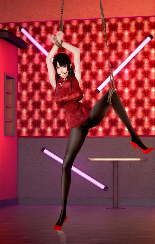 [3D]全彩少女漫画大全之绑架监禁05-绑架旗袍姐妹