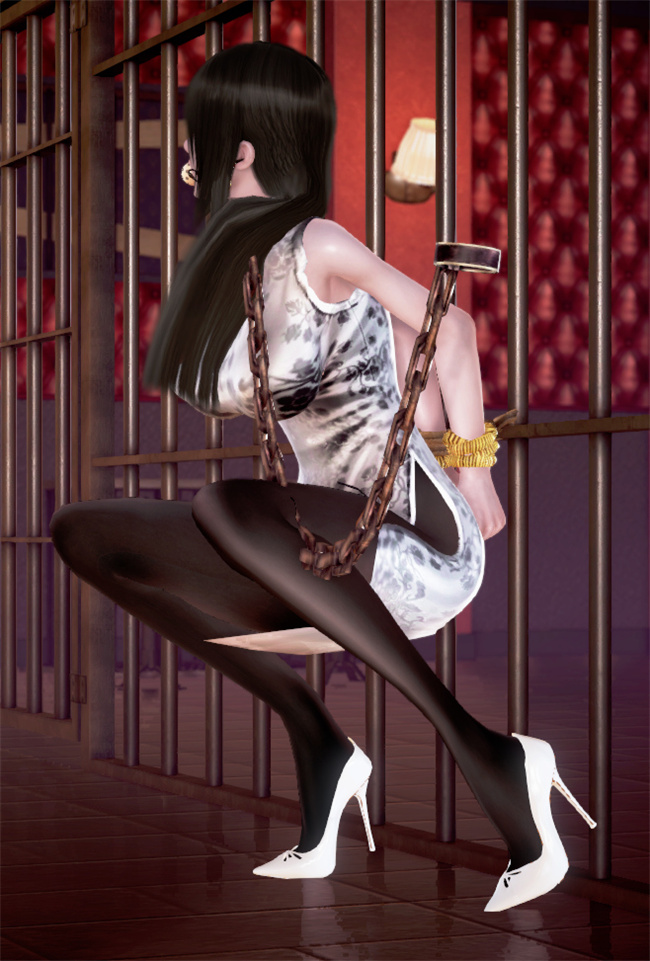 [3D]全彩少女漫画大全之绑架监禁05-绑架旗袍姐妹