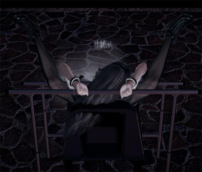 [3D]h漫画之绑架监禁06-少女拘束调教