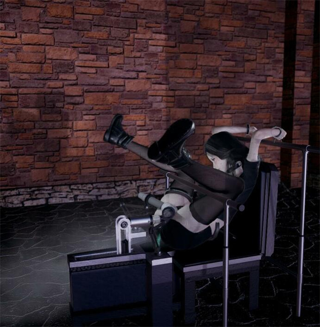 [3D]h漫画之绑架监禁06-少女拘束调教