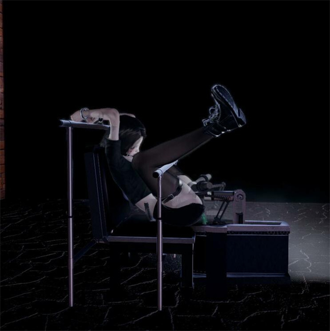 [3D]h漫画之绑架监禁06-少女拘束调教