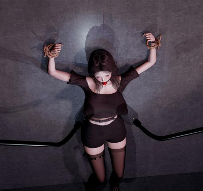 [3D]h漫画之绑架监禁06-少女拘束调教