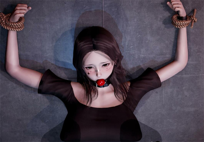 [3D]h漫画之绑架监禁06-少女拘束调教