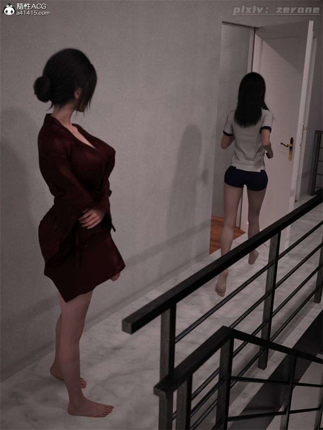 全彩[3D]本子之兄弟竟然拜托我照顾他的妻女3