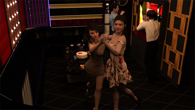 [3D]邪恶本子之迷糊娇妻之KTV被轮奸 01