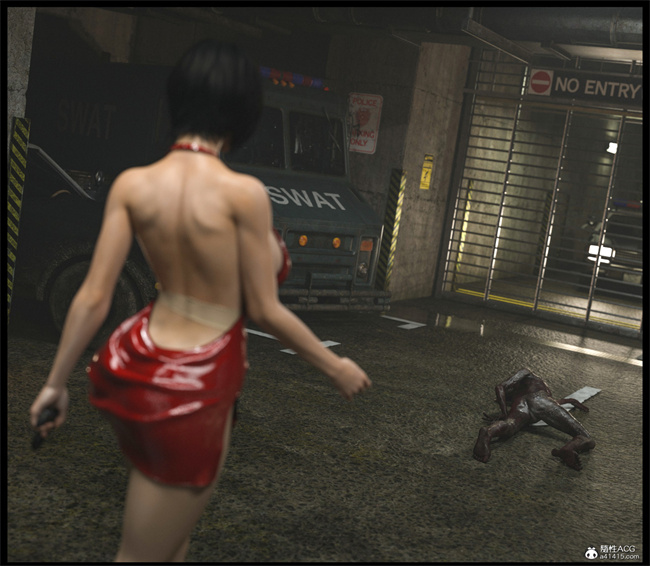 [3D]黑丝本子之艾达王-丝袜迷奸