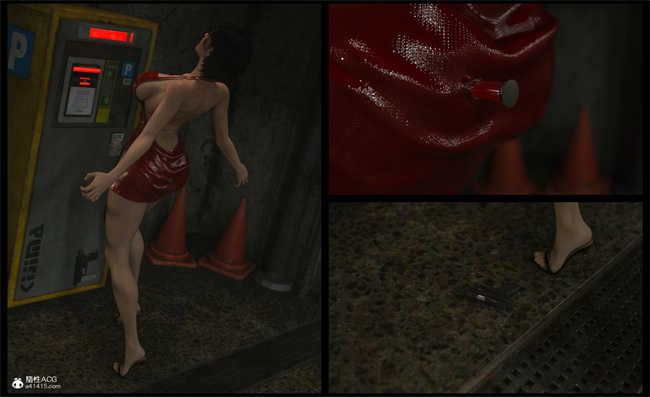 [3D]黑丝本子之艾达王-丝袜迷奸