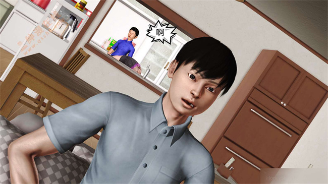 [3D]剧情口工漫画之02前篇-喜欢裸露的妈妈