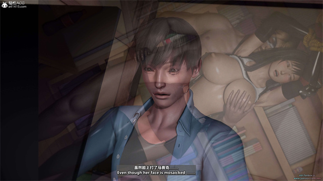 少女触手漫画之我的Coser女友-梅子4