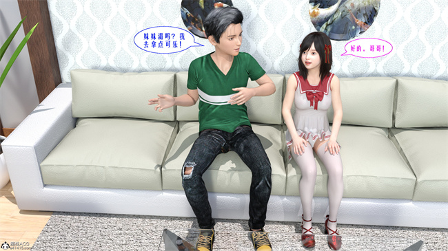 [3D] lol本子之性福一家01