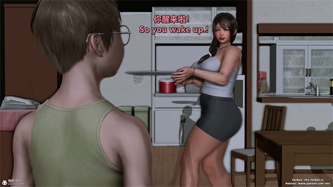 [3D]理想中性感成熟的妈妈 雪江4话