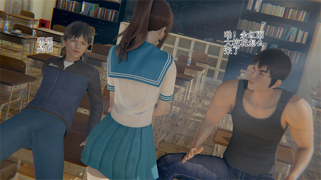 [3D]本子之校园风流录校花 1话