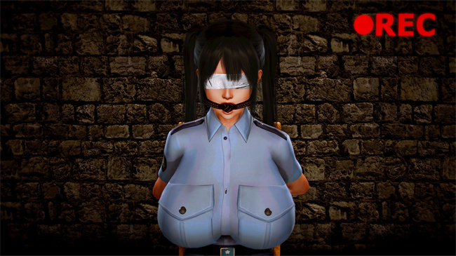 [3D]重口味少女本子之新人巨乳女警被捕3话