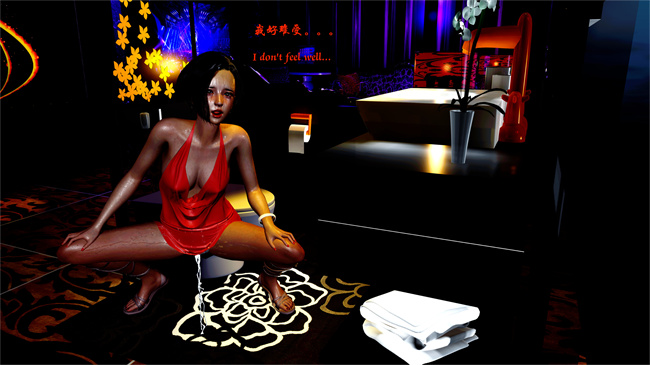 全彩剧情[3D]本子之性感小模特Amy的噩梦02话