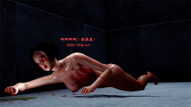 [3D]h漫画之性感小模特Amy的噩梦04话