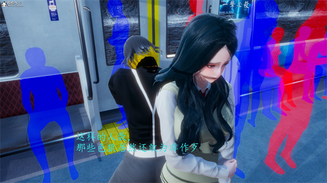 [3D]少女便器本子之电车之狼01-水星篇话