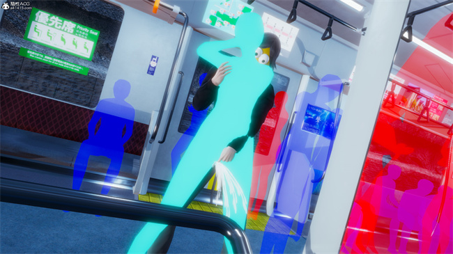 [3D]少女便器本子之电车之狼01-水星篇话