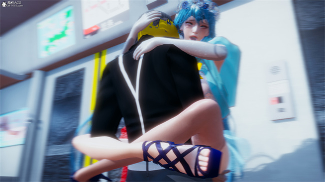 [3D]少女便器本子之电车之狼01-水星篇话