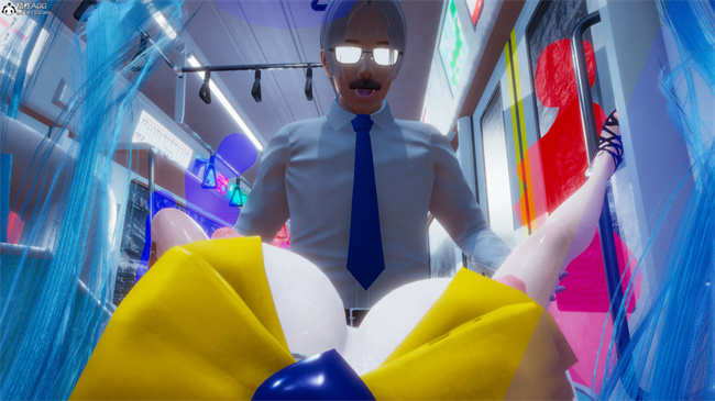 [3D]少女便器本子之电车之狼01-水星篇话