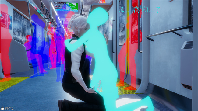 [3D]少女便器本子之电车之狼01-水星篇话