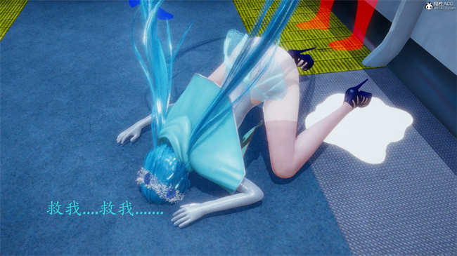 [3D]少女便器本子之电车之狼01-水星篇话