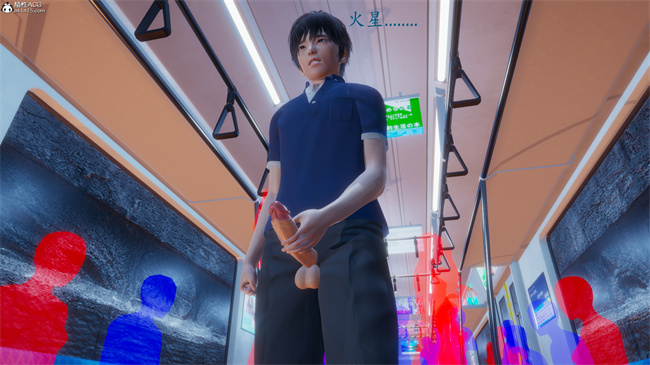 少女[3D]触手本子之电车之狼03-火星篇
