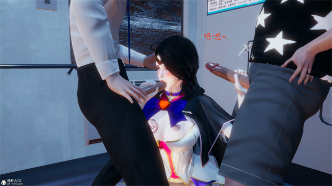 少女[3D]触手本子之电车之狼03-火星篇