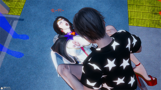 少女[3D]触手本子之电车之狼03-火星篇